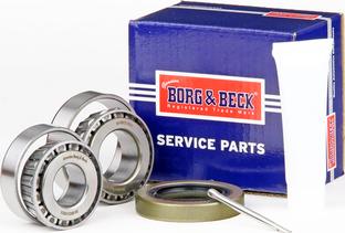 Borg & Beck BWK905 - Подшипник ступицы колеса, комплект autospares.lv