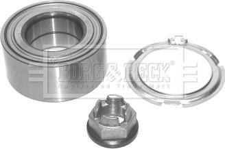 Borg & Beck BWK908 - Подшипник ступицы колеса, комплект autospares.lv