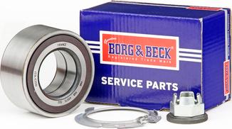 Borg & Beck BWK910 - Подшипник ступицы колеса, комплект autospares.lv