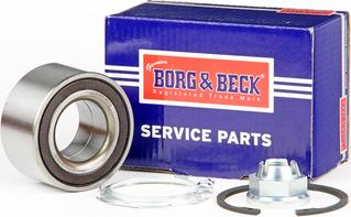 Borg & Beck BWK913 - Подшипник ступицы колеса, комплект autospares.lv