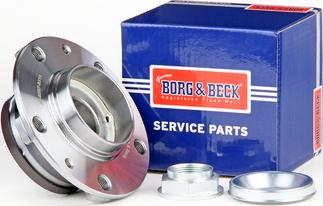 Borg & Beck BWK985 - Подшипник ступицы колеса, комплект autospares.lv