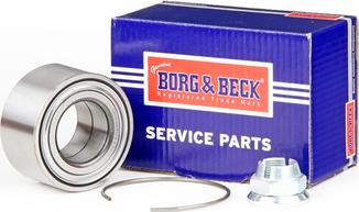 Borg & Beck BWK939 - Подшипник ступицы колеса, комплект autospares.lv