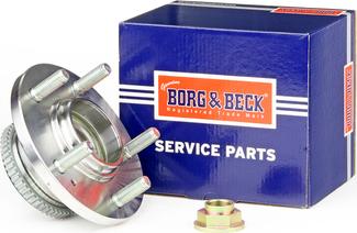 Borg & Beck BWK936 - Подшипник ступицы колеса, комплект autospares.lv