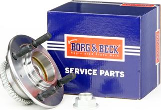 Borg & Beck BWK933 - Подшипник ступицы колеса, комплект autospares.lv