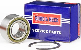 Borg & Beck BWK932 - Подшипник ступицы колеса, комплект autospares.lv