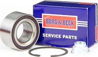 Borg & Beck BWK926 - Подшипник ступицы колеса, комплект autospares.lv