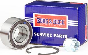 Borg & Beck BWK928 - Подшипник ступицы колеса, комплект autospares.lv