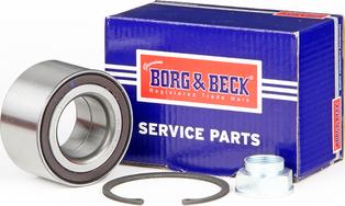 Borg & Beck BWK927 - Подшипник ступицы колеса, комплект autospares.lv