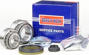 Borg & Beck BWK494 - Подшипник ступицы колеса, комплект autospares.lv