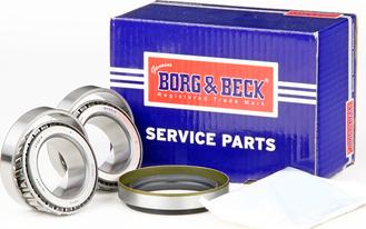 Borg & Beck BWK469 - Подшипник ступицы колеса, комплект autospares.lv