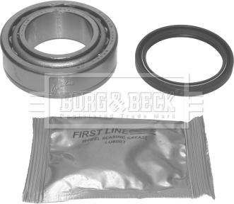 Borg & Beck BWK409 - Подшипник ступицы колеса, комплект autospares.lv