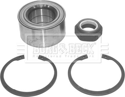 Borg & Beck BWK416 - Подшипник ступицы колеса, комплект autospares.lv