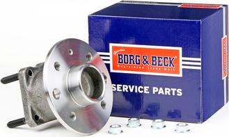 Borg & Beck BWK410 - Подшипник ступицы колеса, комплект autospares.lv