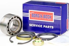 Borg & Beck BWK433 - Подшипник ступицы колеса, комплект autospares.lv