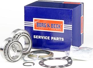 Borg & Beck BWK424 - Подшипник ступицы колеса, комплект autospares.lv