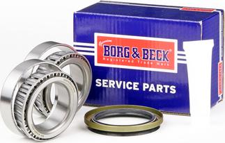 Borg & Beck BWK428 - Подшипник ступицы колеса, комплект autospares.lv