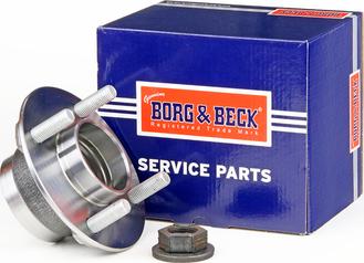 Borg & Beck BWK472 - Подшипник ступицы колеса, комплект autospares.lv