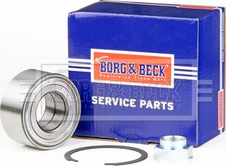 Borg & Beck BWK504 - Подшипник ступицы колеса, комплект autospares.lv