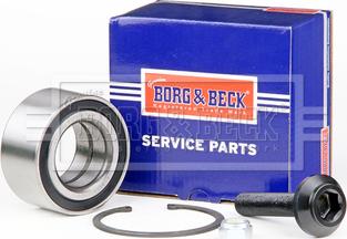 Borg & Beck BWK513 - Подшипник ступицы колеса, комплект autospares.lv