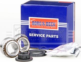 Borg & Beck BWK512 - Подшипник ступицы колеса, комплект autospares.lv