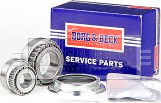 Borg & Beck BWK517 - Подшипник ступицы колеса, комплект autospares.lv