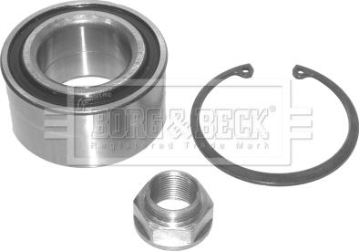 Borg & Beck BWK530 - Подшипник ступицы колеса, комплект autospares.lv