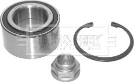 Spidan 0.026955 - Подшипник ступицы колеса, комплект autospares.lv