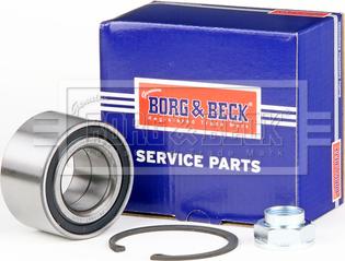 Borg & Beck BWK528 - Подшипник ступицы колеса, комплект autospares.lv