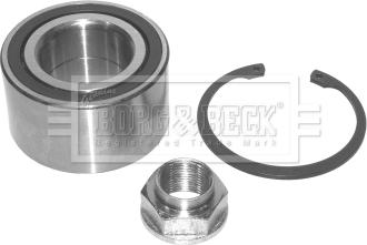 Borg & Beck BWK528 - Подшипник ступицы колеса, комплект autospares.lv