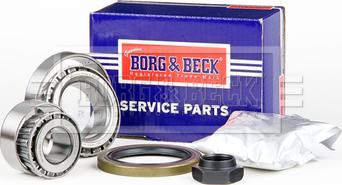 Borg & Beck BWK575 - Подшипник ступицы колеса, комплект autospares.lv