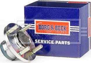 Borg & Beck BWK577 - Подшипник ступицы колеса, комплект autospares.lv