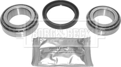 Borg & Beck BWK694 - Подшипник ступицы колеса, комплект autospares.lv