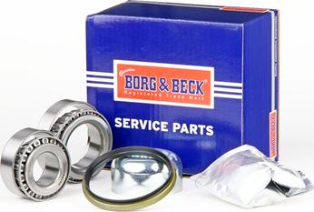 Borg & Beck BWK647 - Подшипник ступицы колеса, комплект autospares.lv