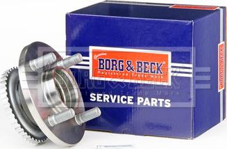 Borg & Beck BWK600 - Подшипник ступицы колеса, комплект autospares.lv