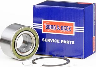 Borg & Beck BWK670 - Подшипник ступицы колеса, комплект autospares.lv