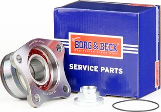 Borg & Beck BWK673 - Подшипник ступицы колеса, комплект autospares.lv