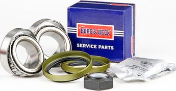 Borg & Beck BWK090 - Подшипник ступицы колеса, комплект autospares.lv