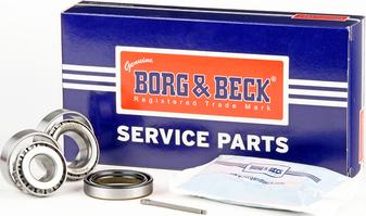 Borg & Beck BWK092 - Подшипник ступицы колеса, комплект autospares.lv