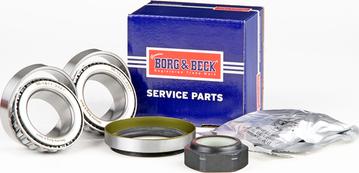 Borg & Beck BWK097 - Подшипник ступицы колеса, комплект autospares.lv