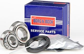 Borg & Beck BWK055 - Подшипник ступицы колеса, комплект autospares.lv