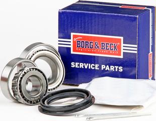 Borg & Beck BWK063 - Подшипник ступицы колеса, комплект autospares.lv