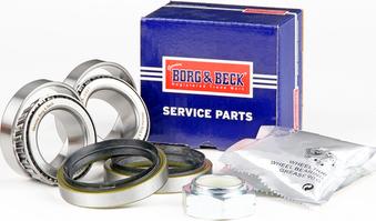 Borg & Beck BWK085 - Подшипник ступицы колеса, комплект autospares.lv