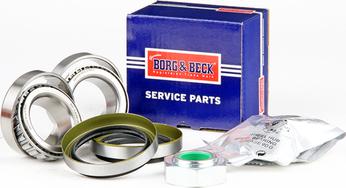 Borg & Beck BWK086 - Подшипник ступицы колеса, комплект autospares.lv