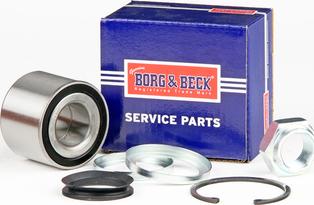 Borg & Beck BWK080 - Подшипник ступицы колеса, комплект autospares.lv