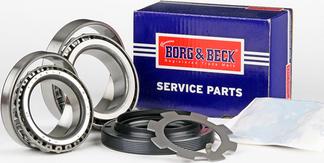 Borg & Beck BWK032 - Подшипник ступицы колеса, комплект autospares.lv