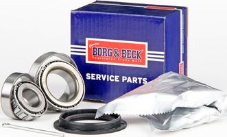 Borg & Beck BWK026 - Подшипник ступицы колеса, комплект autospares.lv