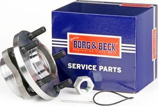 Borg & Beck BWK1466 - Подшипник ступицы колеса, комплект autospares.lv