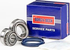 Borg & Beck BWK148 - Подшипник ступицы колеса, комплект autospares.lv