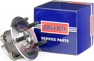 Borg & Beck BWK1516 - Подшипник ступицы колеса, комплект autospares.lv