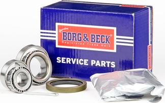 Borg & Beck BWK151 - Подшипник ступицы колеса, комплект autospares.lv